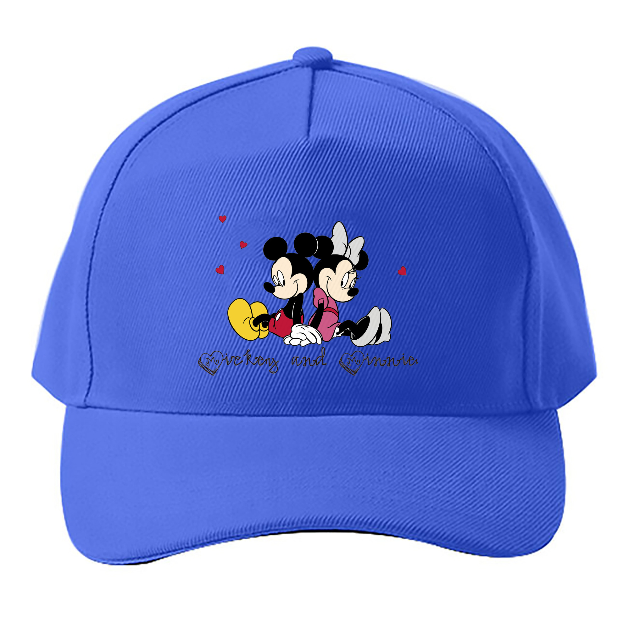 （画像用） ミッキーマウス Mickey Mouse ベースボールキャップ 綿100％ 男女兼用 帽子 スポーツ